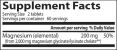 100% Chelated Magnesium / 120 Tabs.