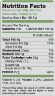 Doctor's CarbRite Diet Bars 57gr