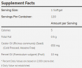 Castor Oil 650 mg / 120Softgels.