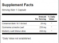 Cinnamon Gymnema Mulberry Complex / 120 Caps.