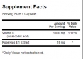 Vitamin C with Rose Hips 1000mg. / 250 Caps