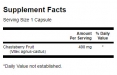 Chasteberry Fruit 400mg. / 120 Caps