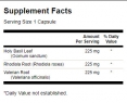 Rhodiola Holy Basil Valerian Stress Complex / 180 Caps