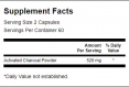 Activated Charcoal 260mg. / 160 Caps