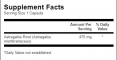 Astragalus Root 470mg. / 100 Caps