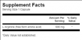 L-Arginine 500mg. / 100 Caps