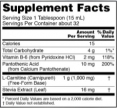 L-Carnitine Liquid 1000mg.  473ml.