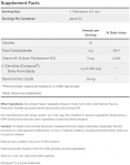 L-Carnitine Liquid /Citrus/ 1000mg. / 473ml.