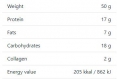 Non-glazed bar Protein / 50 g