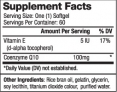CoQ10 100 mg / 60 Caps