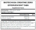 Creatine Zero Effervescent Tabs / 18 Tabs