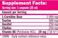 CarniSlim ® Lipotropic 20 Fiole