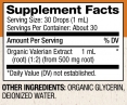 Valerian Liquid Drops / 30 ml