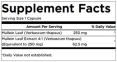 Mullien Leaf Extract - Standardized 250 mg / 60 Caps