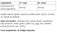 Coenzyme Q10 200 mg / 30 Softgels