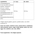 PS Phosphatidylserine 100 mg / 120 Softgels