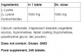 L-Lysine / 240 Tabs