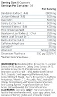 Shed - H2O - Water Out Complex/ 180 Capsules