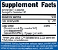 Guggul Extract / 120 Caps