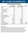 ABE Gel-Ultimate Pre-Workout / 60 g