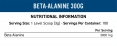 Beta-Alanine Powder