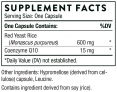 Red Yeast Rice + CoQ10 / 120 Caps
