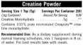 Creatine Powder