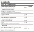 Thermogenic Complex 60 softgels.