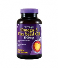 NATROL Omega-3 Flax Seed Oil / 120 Soft.