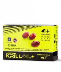 4+ NUTRITION Mega Krill Oil+ / 60 Soft.