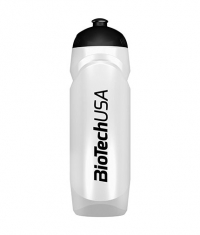 BIOTECH USA Waterbottle Transparent 750ml. / White