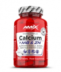 AMIX Calcium + Mg + Zn 100 Tabs.