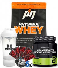 PROMO STACK Proteina + Creatina + Shaker + 5 Mostre Animal Cuts