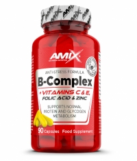 AMIX B-Complex + Vitamin C & E / 90 Tabs.