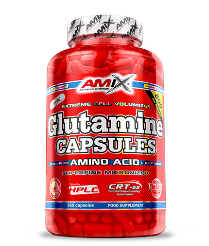 AMIX L-Glutamine 800mg. / 360 Caps.