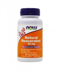 NOW Natural Resveratrol /Mega Potency/ 200mg. / 60 VCaps.