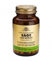 SOLGAR Sage Leaf Extract / 60 Vcaps.