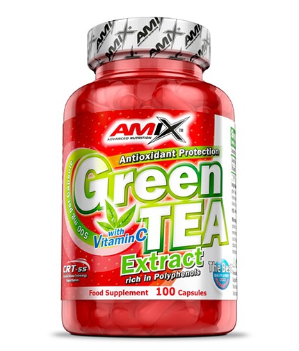 amix Green Tea Extract with Vitamin C 100 Caps.