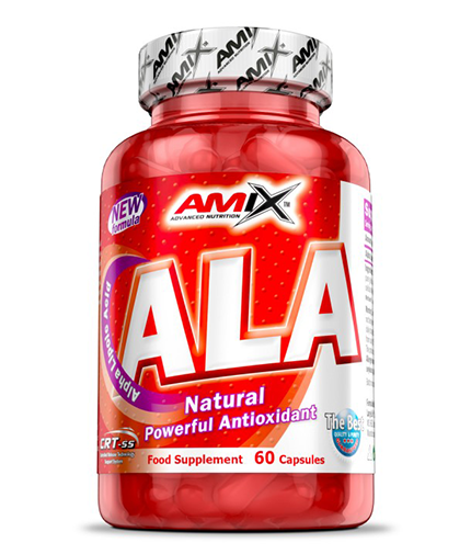 amix ALA /Alpha Lipoic Acid/ 60 Caps.