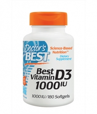 DOCTOR'S BEST Vitamin D3 1000IU / 180 Soft.