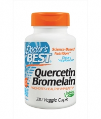 DOCTOR\'S BEST Quercetin Bromelain / 180 Vcaps.