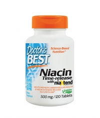 DOCTOR\'S BEST Niacin 500mg. / 120 Tabs.