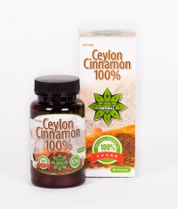 CVETITA HERBAL Ceylon Cinnamon 100% / 80 Caps.