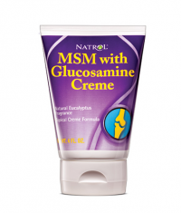 NATROL MSM & Glucosamine Creme 118ml.