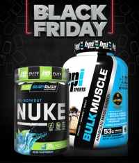 PROMO STACK BF CU PROMO AROMA (Bulk Muscle - Smooth Vanila/NUKE -Blue raspberry)