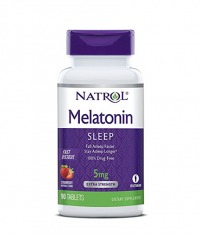 NATROL Melatonin 5mg /Strawberry/ 90 Tabs