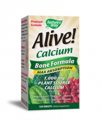 NATURES WAY Alive Calcium Bone Formula 1000mg. / 120 Tabs.