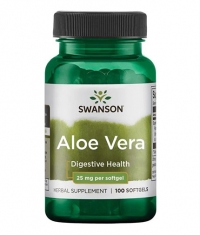 SWANSON Aloe Vera 25mg. / 100 Softgels