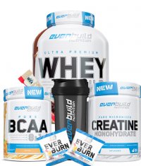 PROMO STACK Proteina + BCAA + Creatina + Shaker + 2 FREE
