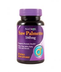 NATROL Saw Palmetto 160mg. / 30 Softgels